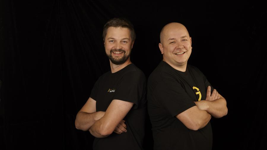 Matias Madou (links) en Pieter Danhieux (rechts) veroveren de wereld met hun methode om veiligere software te schrijven