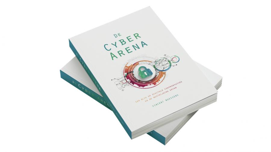 De Cyber Arena Vincent Naessens cover van boek
