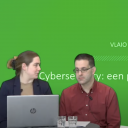 Webinar Cybersecurity Peter Geelen, met gastvrouw Melissa Gasthuys van de Federatie Vrije Beroepen